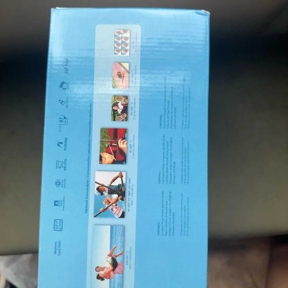 NEW Canon SELPHY CP780 Compact Photo Printer